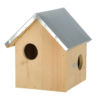 Eekhoorn Nestkast Walli van vurenhout met metalen dak – The Bird Family