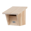 Roodborst Comfort Nestkast met isolerende wanden en schuin dak – The Bird Family