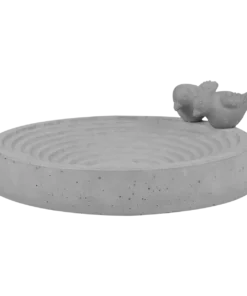 Betonnen vogelbad – groot, 29 cm