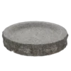 Granieten vogelbad – rond, groot (37 cm)