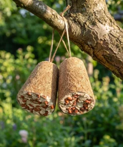 Energieklok pinda in de tuin – The Bird Family