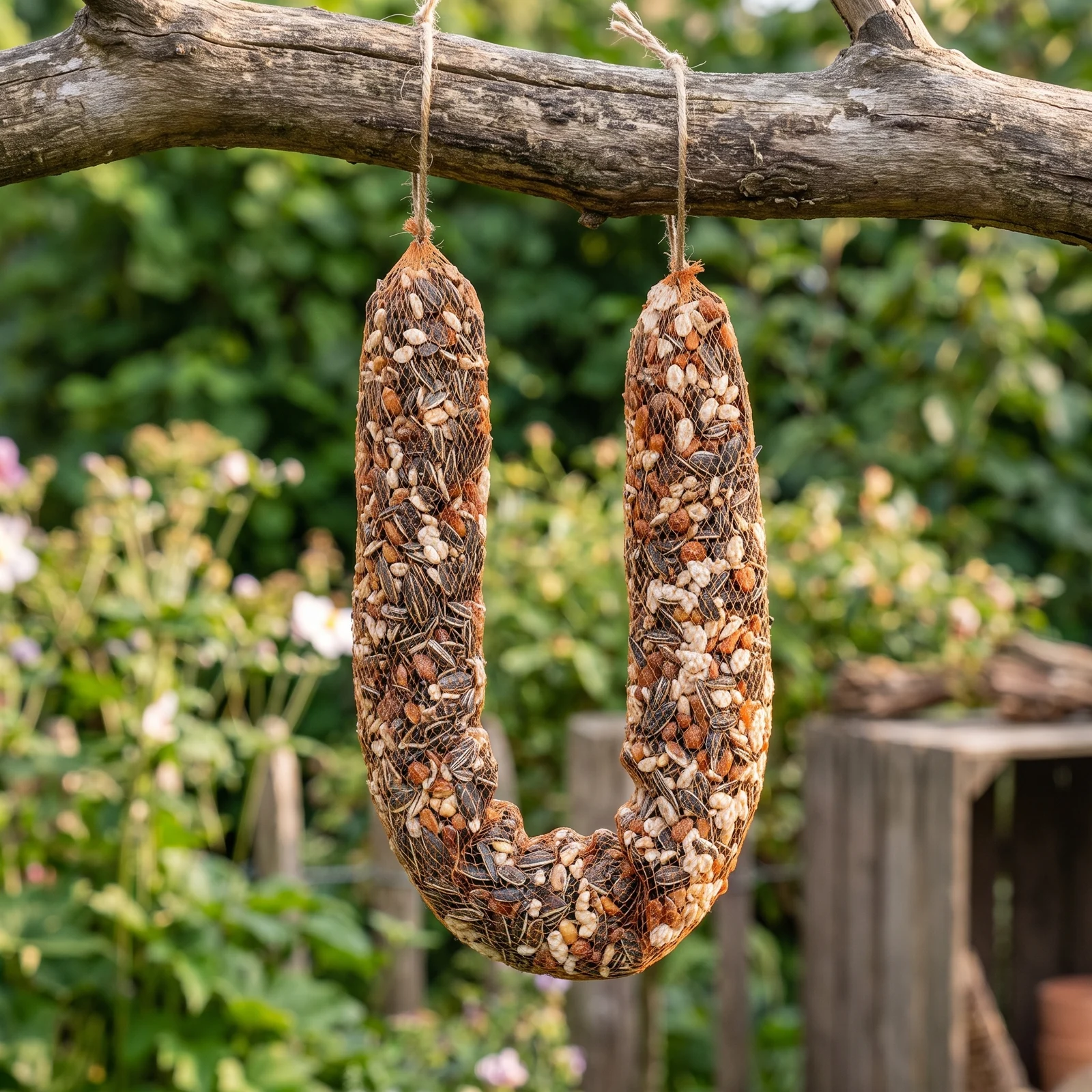 Mix slinger in de tuin – The Bird Family