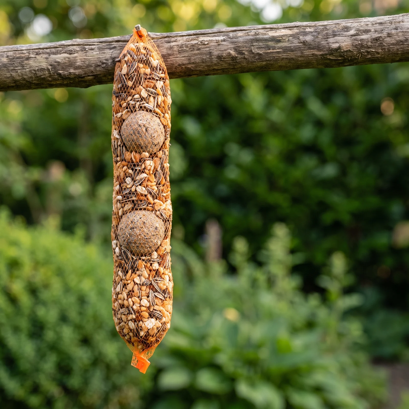 Rozijnenmixslinger in de tuin – The Bird Family