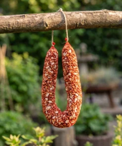 Pindaslinger in de tuin – The Bird Family