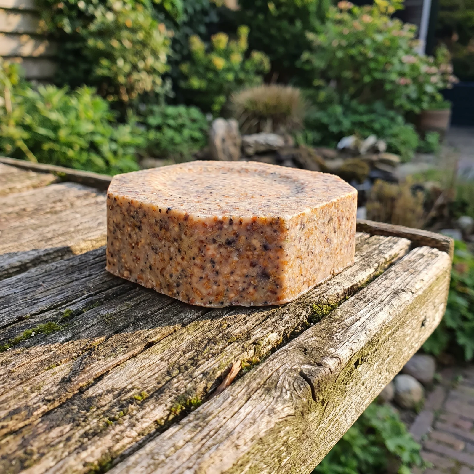 Vetblok met meelwormen in de tuin – The Bird Family