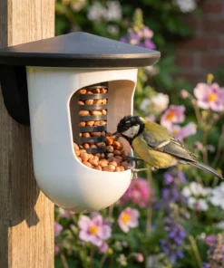 Koolmees bij Multi Feedr – The Bird Family