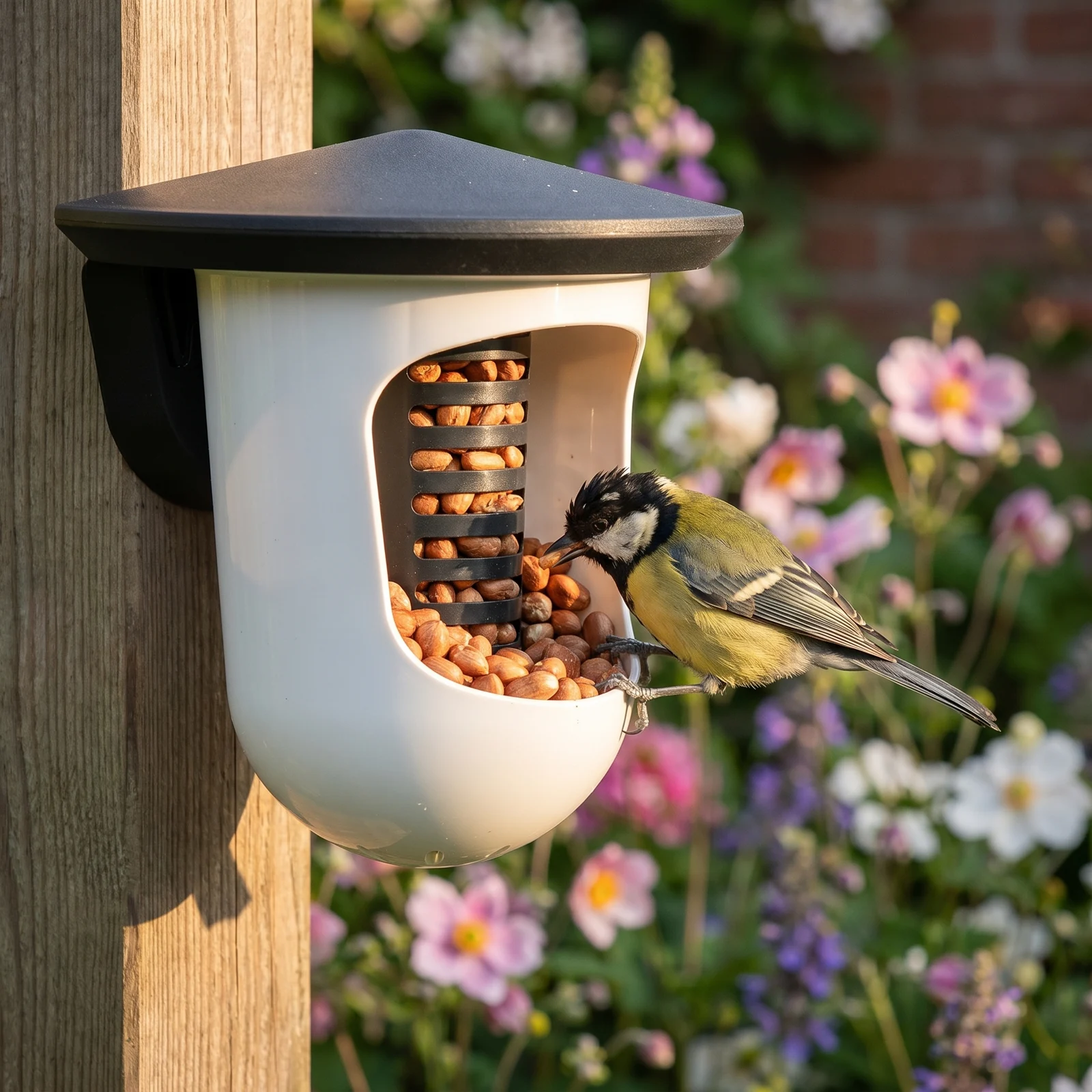 Koolmees bij Multi Feedr – The Bird Family