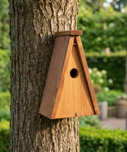 Nestkast mus in de tuin – The Bird Family