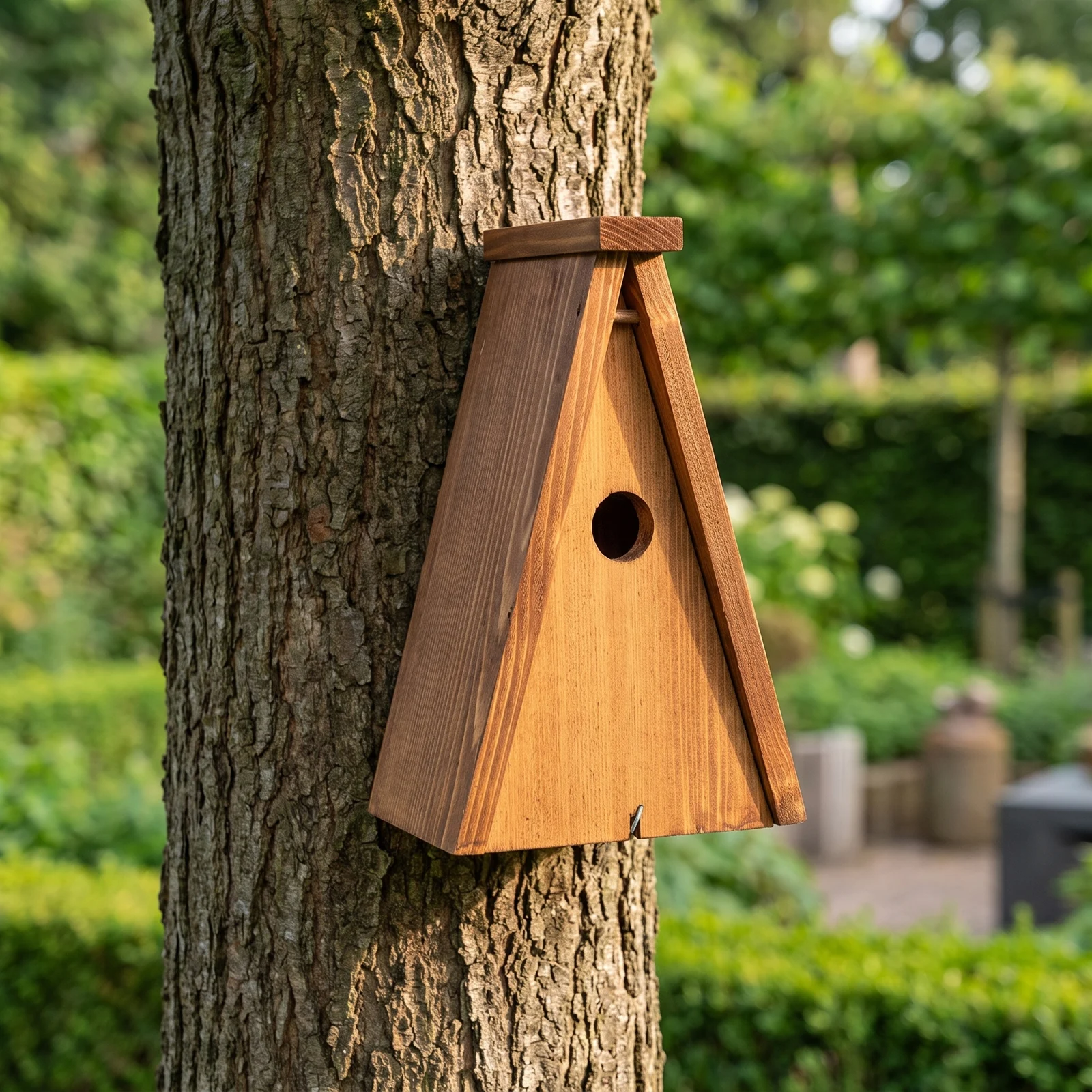 Nestkast mus in de tuin – The Bird Family