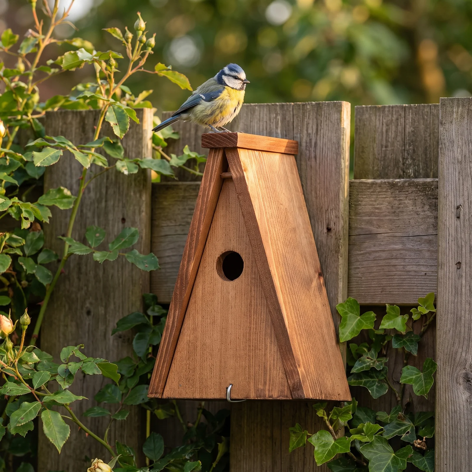 Pimpelmees bij nestkast pimpelmees – The Bird Family