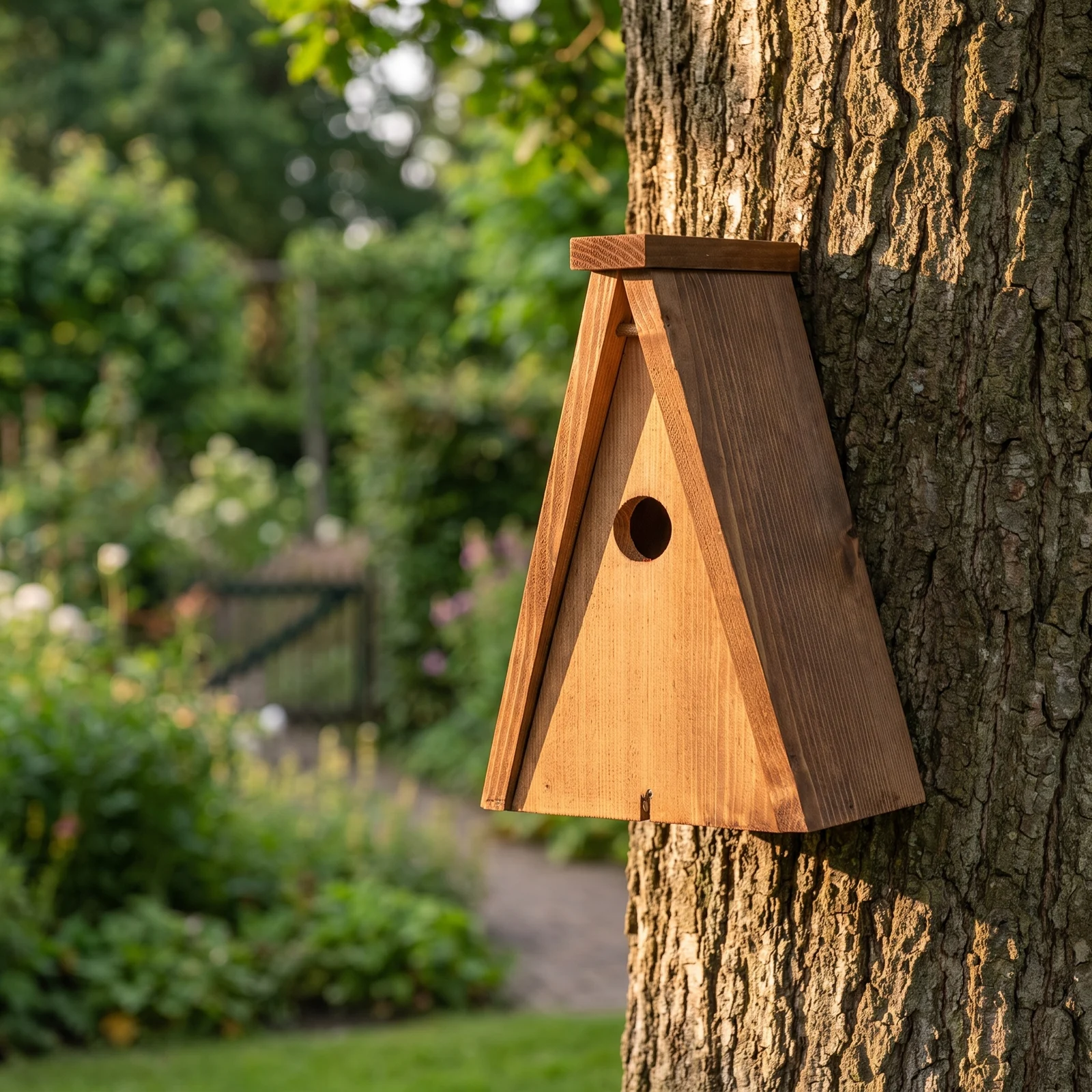 Nestkast pimpelmees in de tuin – The Bird Family