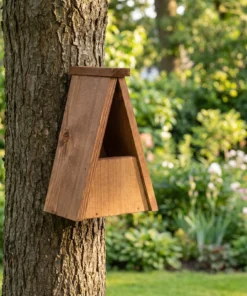 Nestkast roodborst in de tuin – The Bird Family