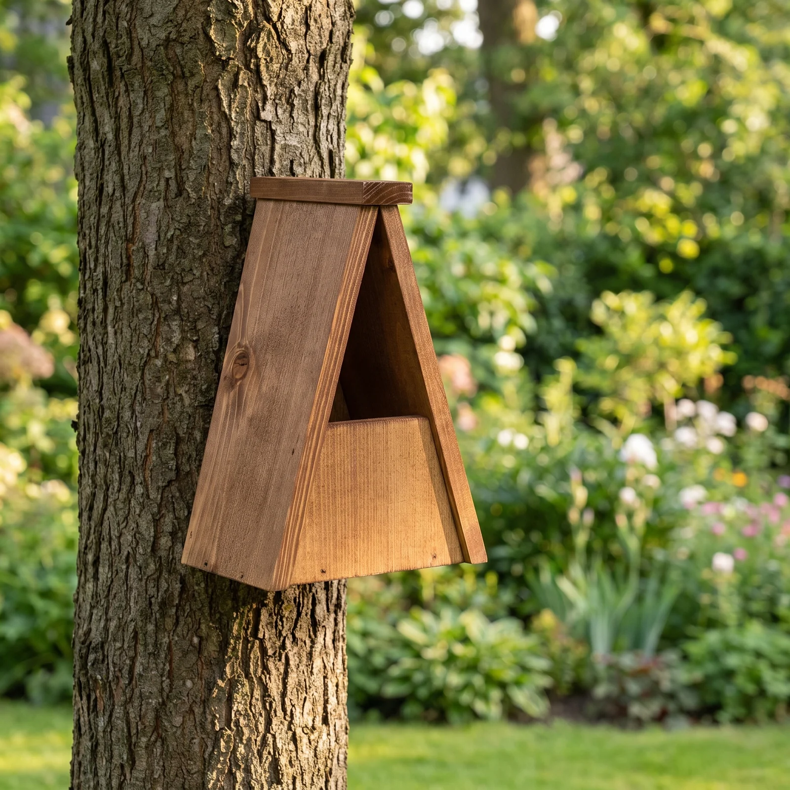 Nestkast roodborst in de tuin – The Bird Family