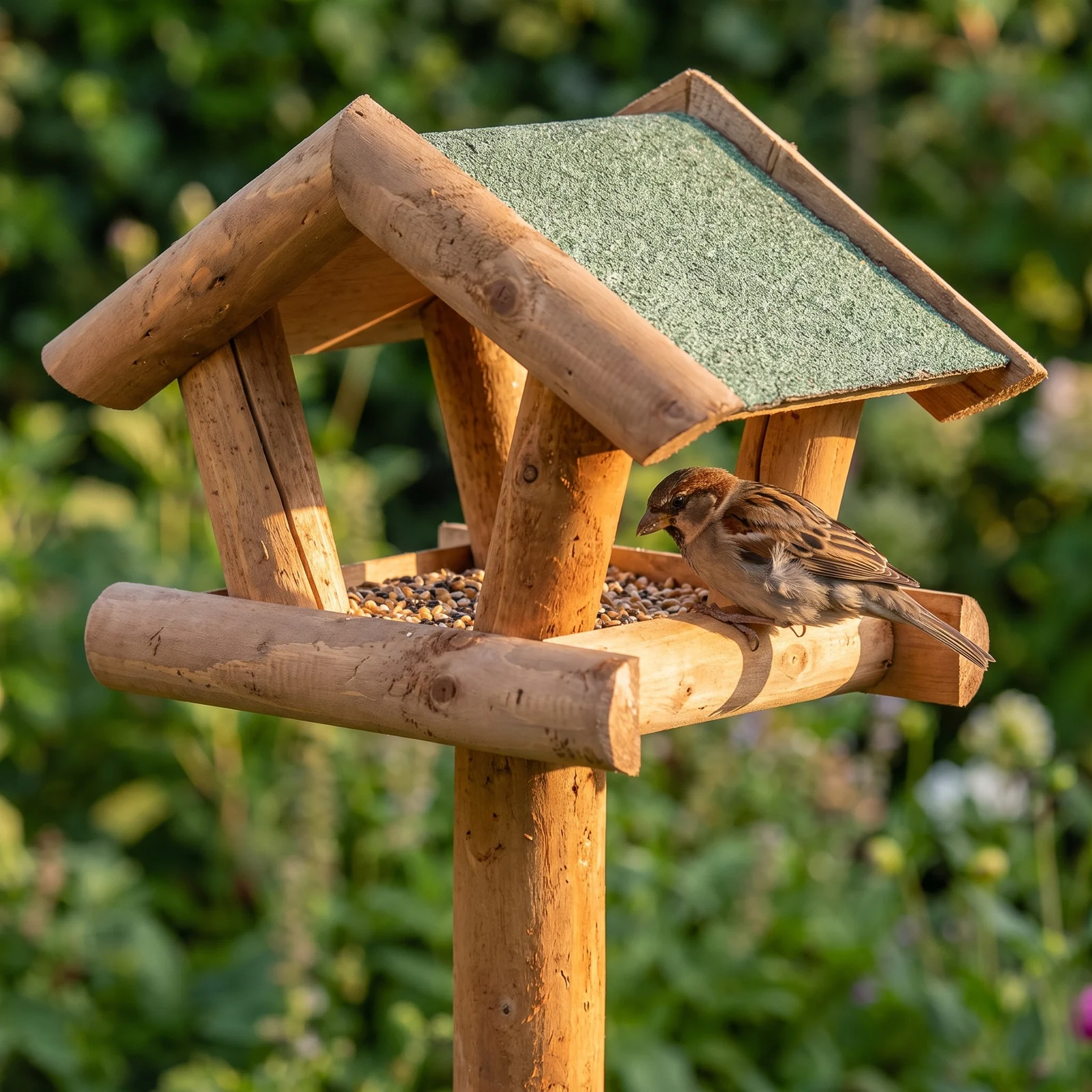Huismus bij paalvoederhuis groen – The Bird Family
