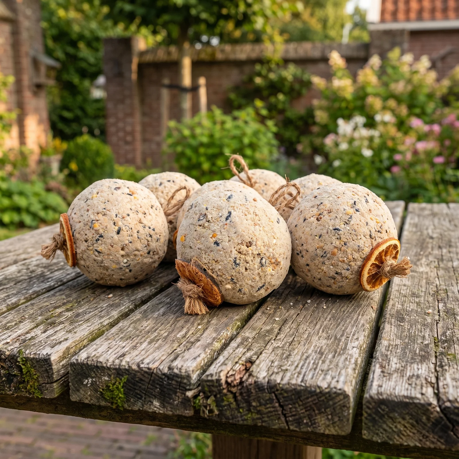Reuze vetbol high energy plus in de tuin – The Bird Family