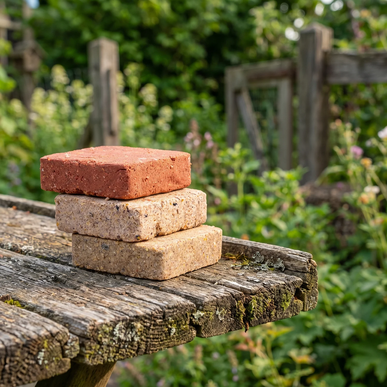 Vogelcake high energy mix in de tuin – The Bird Family