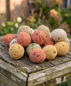 Vetbollen premium mix in de tuin – The Bird Family